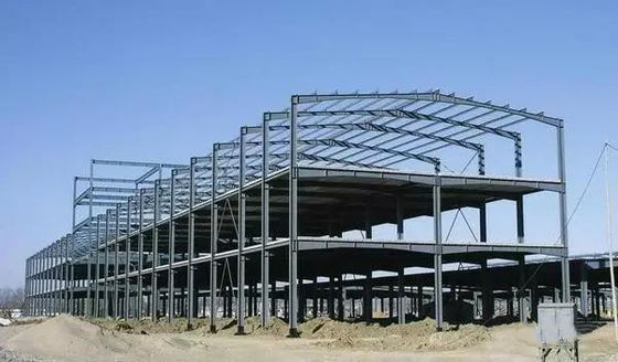 Multi-Story Steel Structure Warehouse Q235B Q355B 50 Years