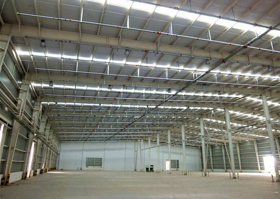 Steel Frame Structure Logistics Warehouse Buildings With Large Span