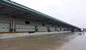 Logistics Steel Warehouse Buildings Contractor / Large Span Steel Structure Construction