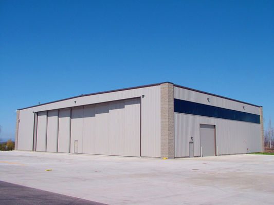 Prefabricated Steel Aircraft Hangar for Maintenance Q235B Q355B