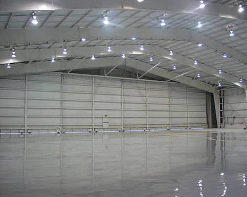 Steel Structure Aircraft Hangar with H Beam Frame