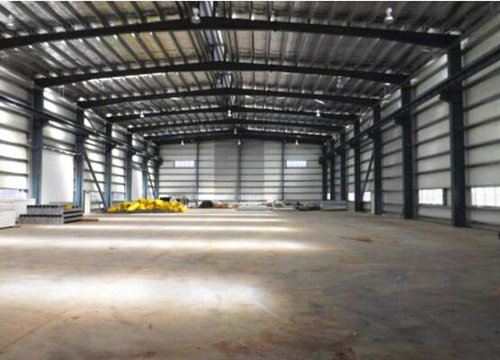 Strong Industrial Steel Structure Warehouse Building Metal Galvanized Portal Frame