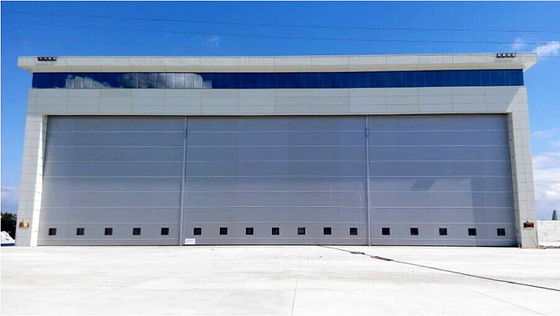 Prefabricated Steel Aircraft Hangar with Large Space Design