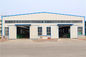 Gable Frame Light Metal Structural Steel Warehouse / Large Span Plant Buildings