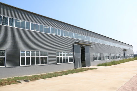 Paint Galvanized FRP 1.5mm Q346B Steel Construction Warehouse