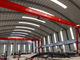 Large Span Steel Arch Buildings Metal Arch Roof Truss Sheds For Steel Material Storage