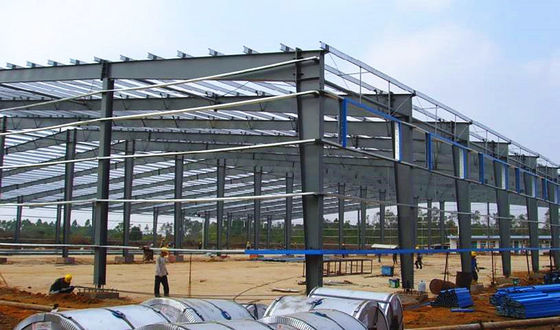 High Performance H Beam Steel Structure Workshop Buildings For Industrial Operations And Expansion