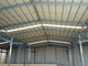 Multi Spans Steel Structure Workshop Buildings High Strength With Overhead Crane