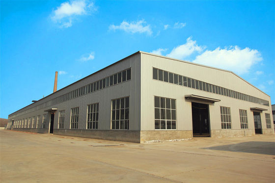 Prefab / Prefabricate Light Metal Frame Building Steel Structure Workshop