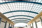 Arch Roof Steel Frame Commercial Building Modern Steel Structures Painting Surface