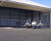 Temporary Aircraft Hangar Steel Structure Buildings With Lift-Up Door