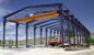 Heavy Industrial Steel Structure Workshop With Crane Prefab Designed 50 Years Service Life