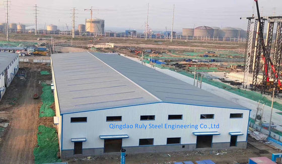 Fast Easy Assemble Environmental Friendly Prefab Professional Design Customized Steel Structure Workshop