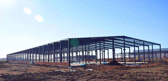 Durable Pre Engineered Buildings Steel Construction Warehouse Structure Design