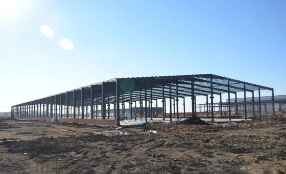 Seismic Q235 Q345 Low Carbon Steel Structure Warehouse