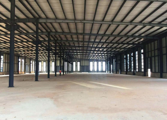 Prefab Steel Warehouse Building with Steel Cladding Sheets