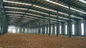 Prefab Steel Structure Warehouse / Commercial Metal Buildings Painting Surface