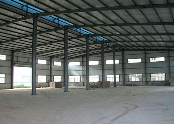 Galvanized Prefabricated Structural Steel Buildings Construction Warehouse