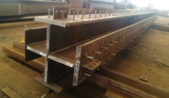Hot Dip Galvanized Prefabricated Steel Structure Cross Column