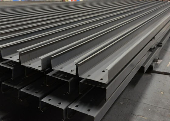 Z Shaped C Shaped Steel Roof Purlins Q235B Q355B Structural Beams