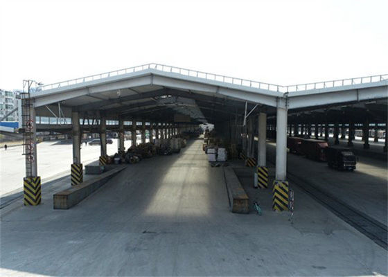 Prefabricated Steel Structure Warehouse Q235B Q355B 50 Years Life