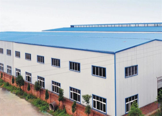 Chinese Factory Made Prefab Workshop Portal Frame Construction With Low Cost For Storage