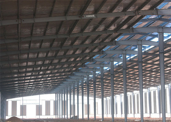 Prefabricated Steel Warehouse Building for Mechanical Parts Storage