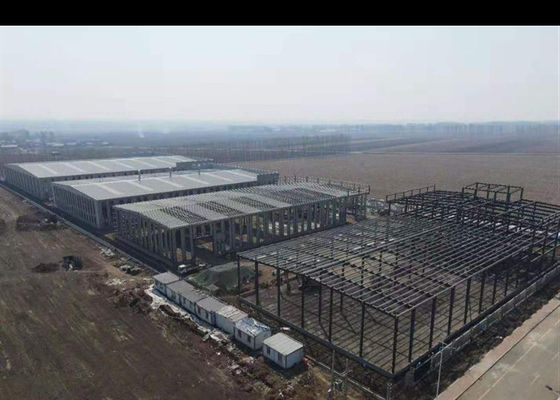 Q355 Mechanical Warehouse Steel Structure Building Prefabricated