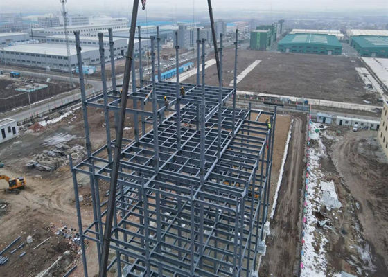 Prefabricated Multi-Storey Steel Structure Office Building