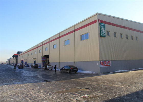 Prefab Steel Frame Large Metal Sheds Workshops Construction