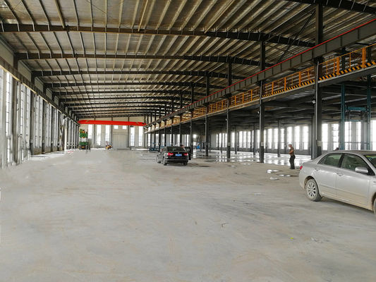 Modern Steel Structure Factory Building With Mezzanine Metal Workshop Construction