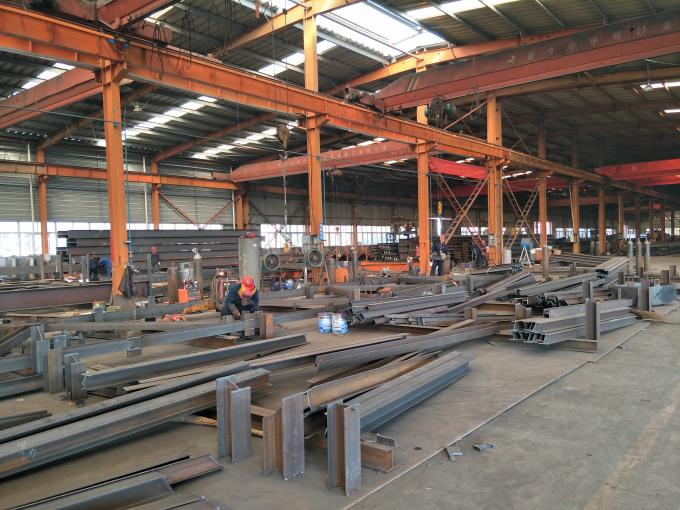 Q355B Metal Workshop Prefab Industrial Steel Buildings Frame Structure 1