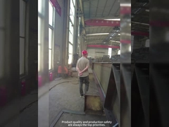 Quality inspection of steel structure workshop